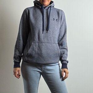 Under Armour blue striped hoodie